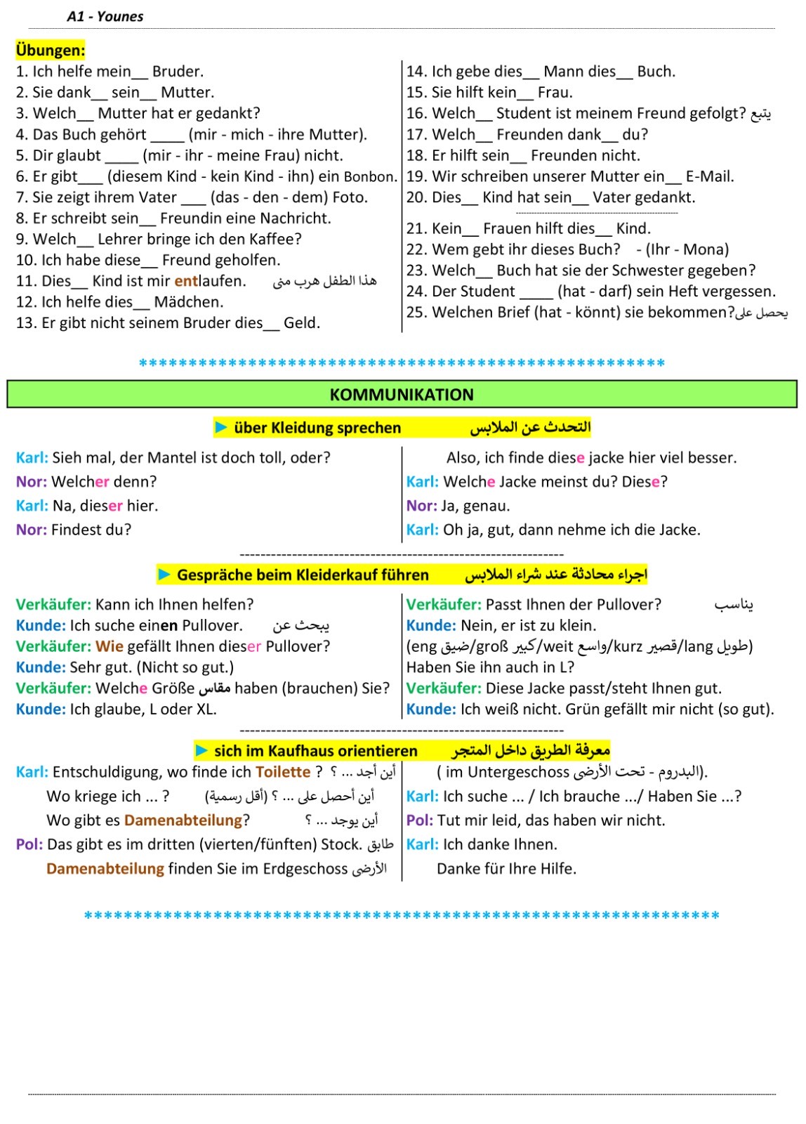 صفحة ملخص