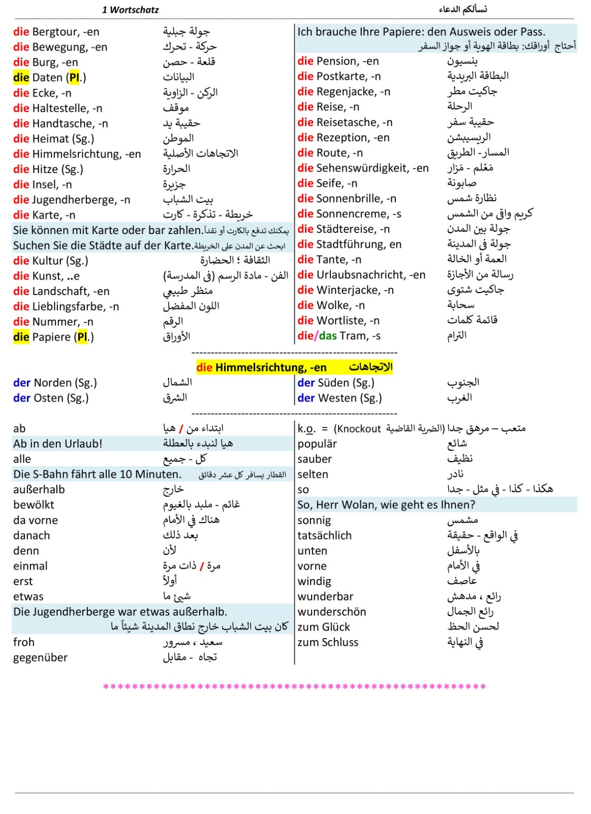 صفحة ملخص